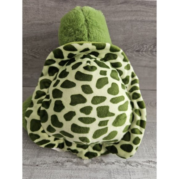 Noah Ark Animal Workshop Tellie The Turtle Green Plush Sitting Stuffed Toy 8" - Picture 3 of 10